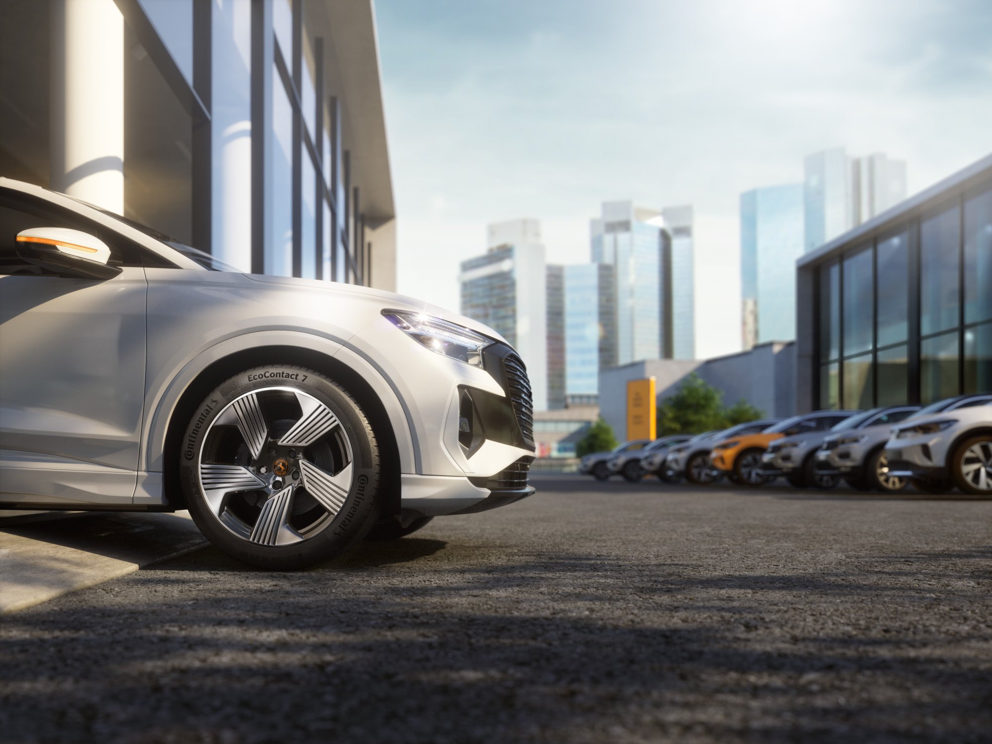 Continental EcoContact 7 pritaikyta Renault elektromobiliams: Pasipriešinimas riedėjimui 35% mažesnis nei EU etiketės A-Rating, 30 km papildomas nuotolis